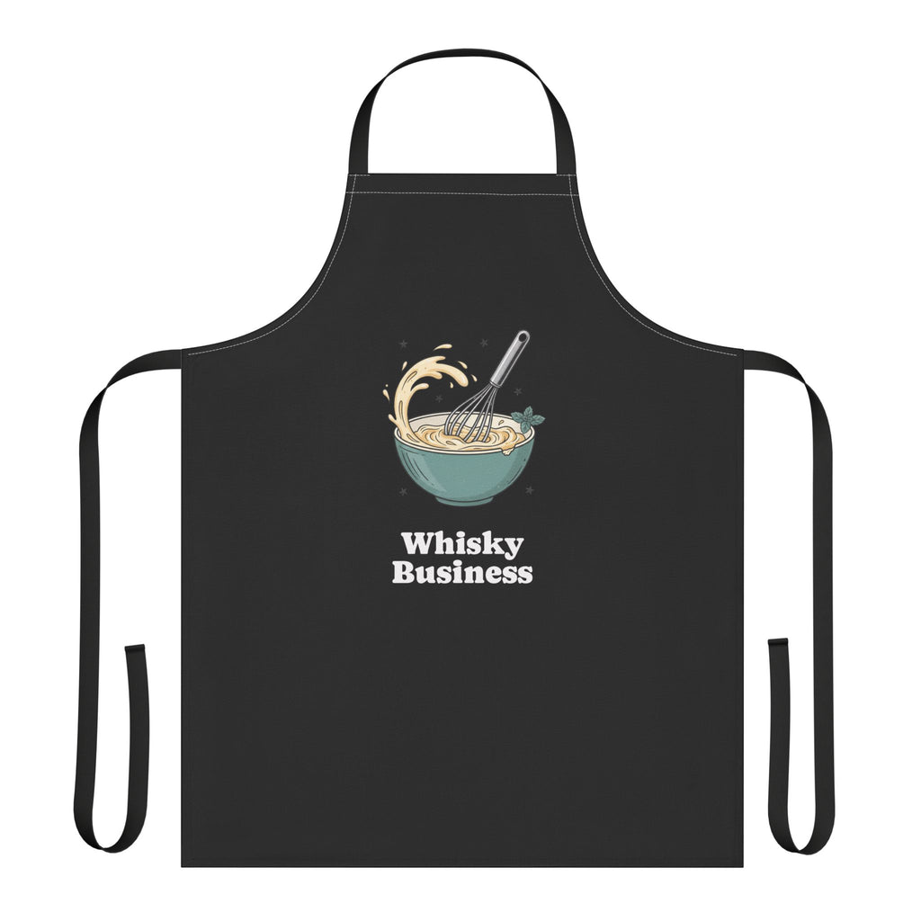 Black / Apron: “Whisky Business” Cooking Apron - All Over Prints