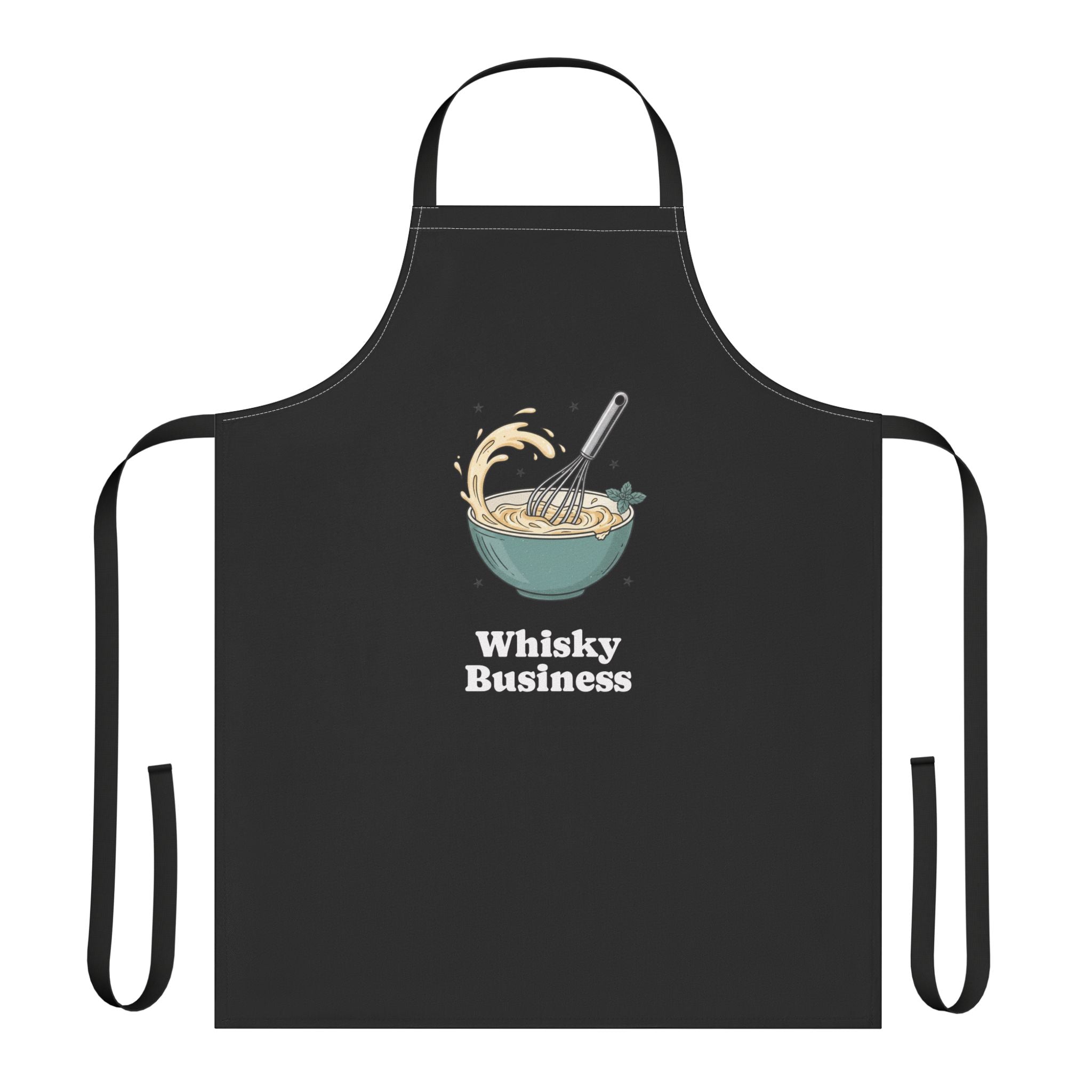 Black / Apron: “Whisky Business” Cooking Apron - All Over Prints