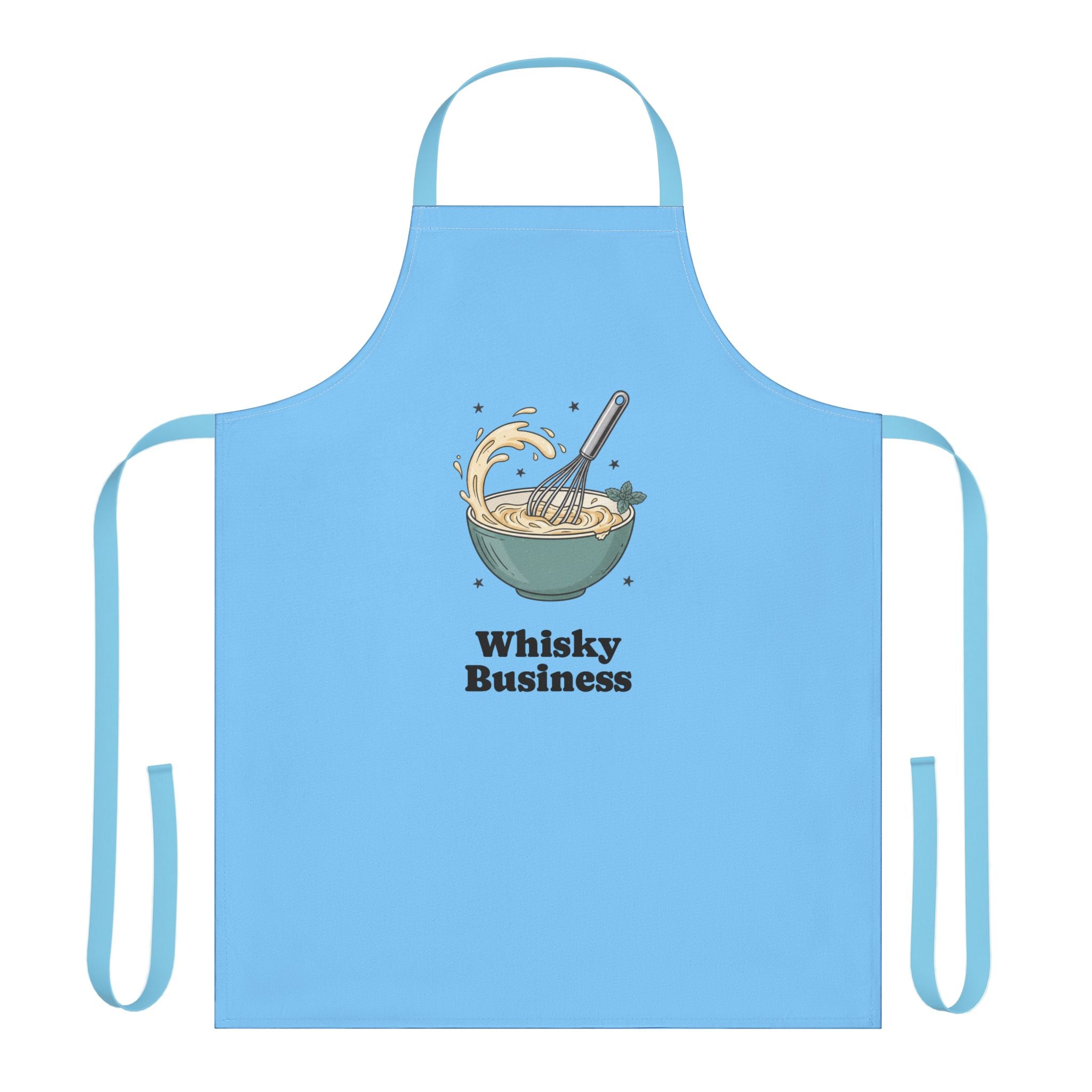 Blue / Apron: “Whisky Business” Cooking Apron - All Over Prints