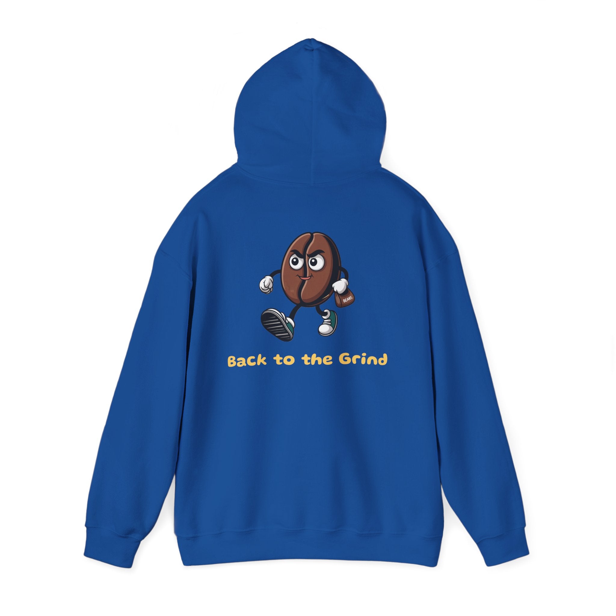 Royal / Hoodie: ’Back to the Grind’ - Graphic Pullover - Hoodie