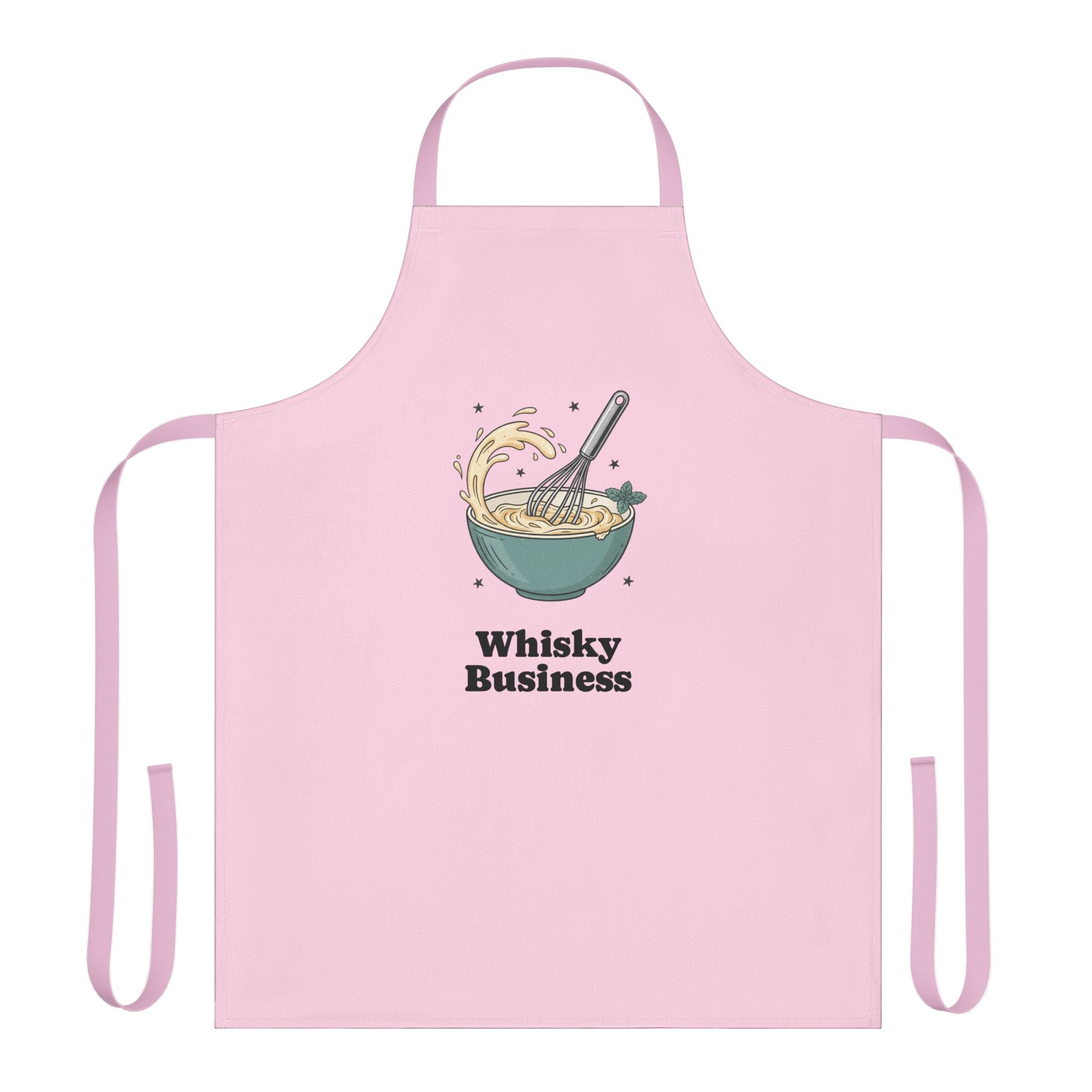 Pink / Apron: “Whisky Business” Cooking Apron - All Over Prints
