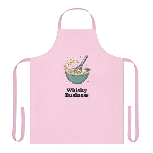 Pink / Apron: “Whisky Business” Cooking Apron - All Over Prints