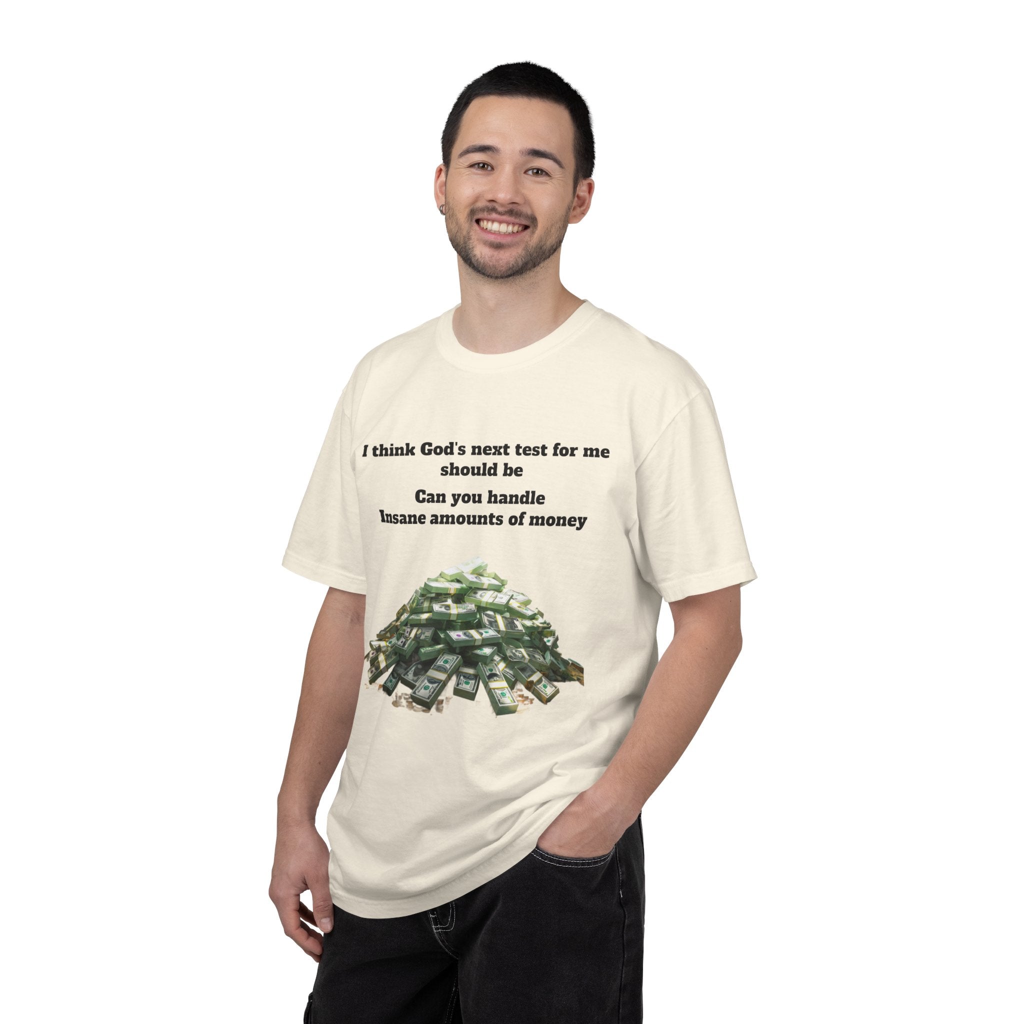 Graphic T-Shirt — "Can You Handle Insane Amounts of Money"