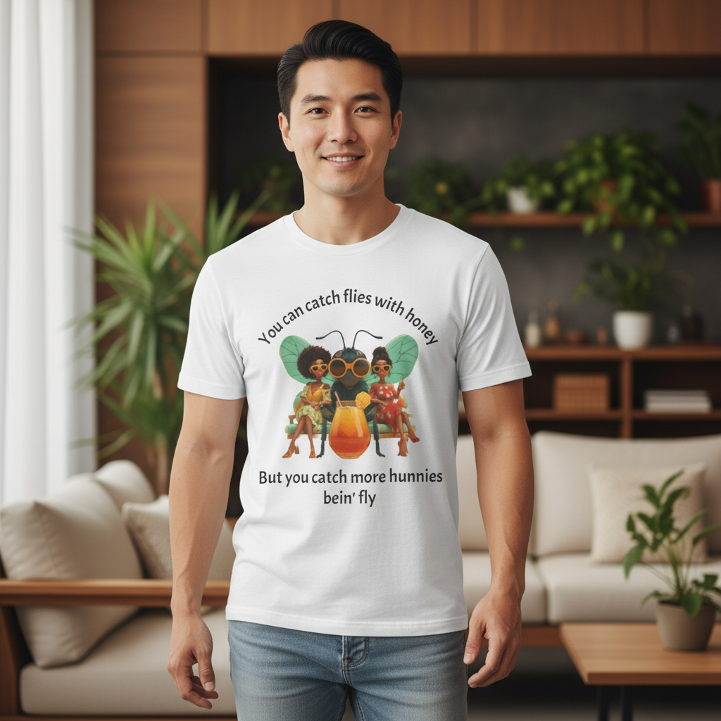 Catch More Hunnies - Funny Tee