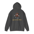 Dark Heather / Hoodie: ’Back to the Grind’ - Graphic Pullover - Hoodie