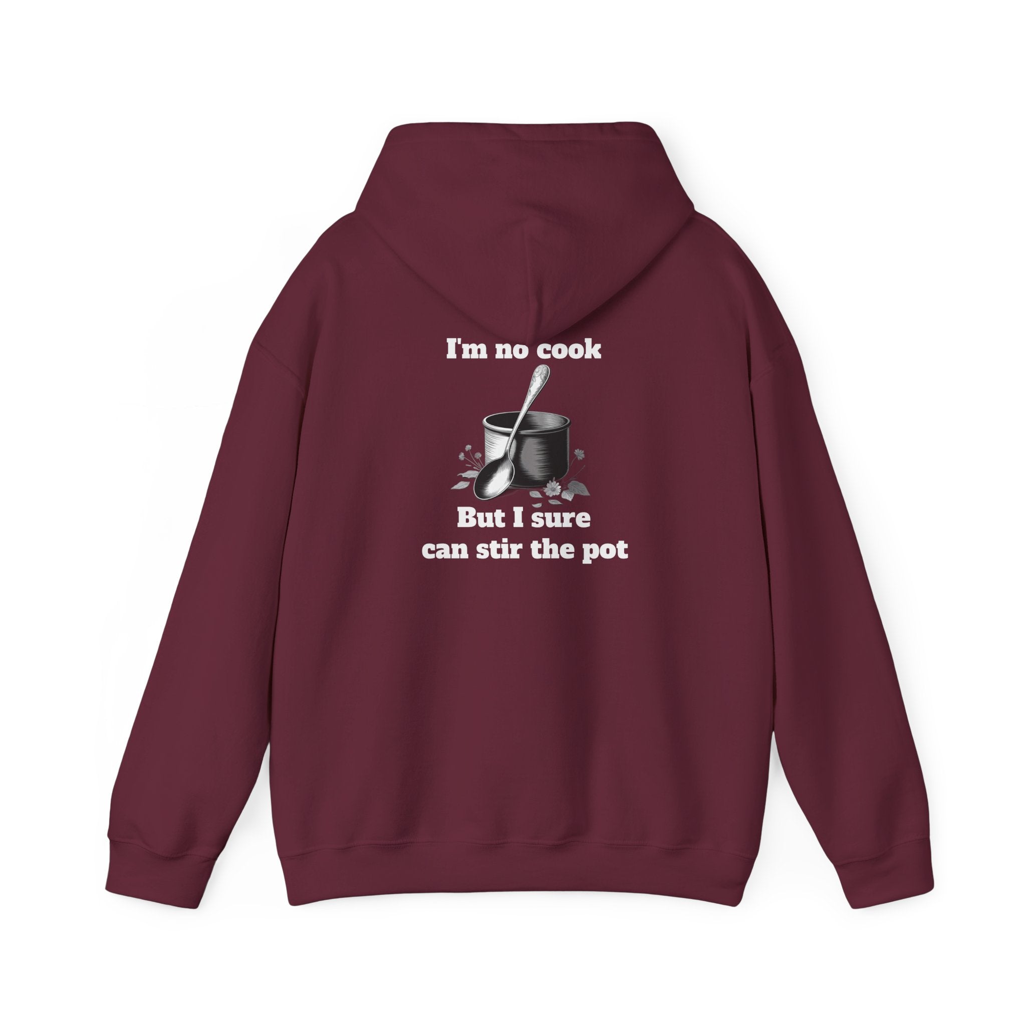 Maroon / Hoodie: “Stir the Pot” - Unisex Heavy Blend™ Hooded Sweatshirt - Hoodie
