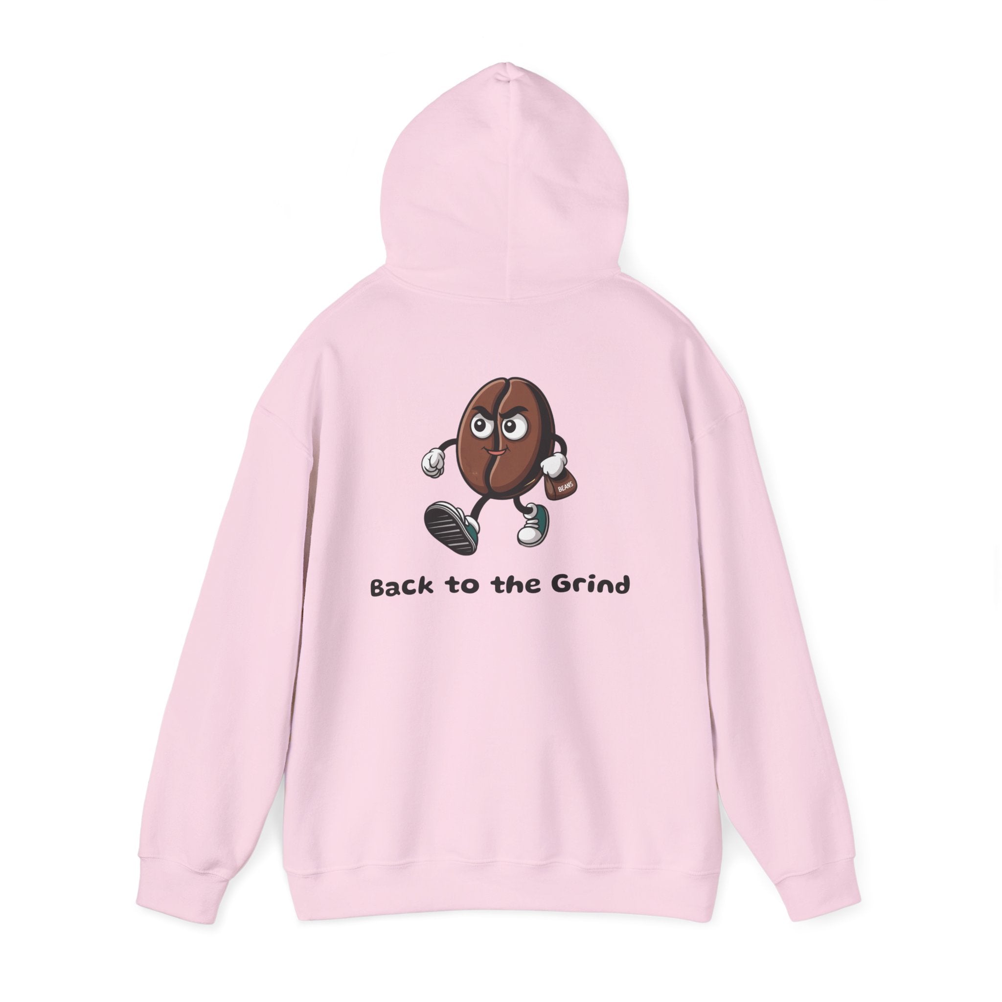 Light Pink / Hoodie: ’Back to the Grind’ - Graphic Pullover - Hoodie