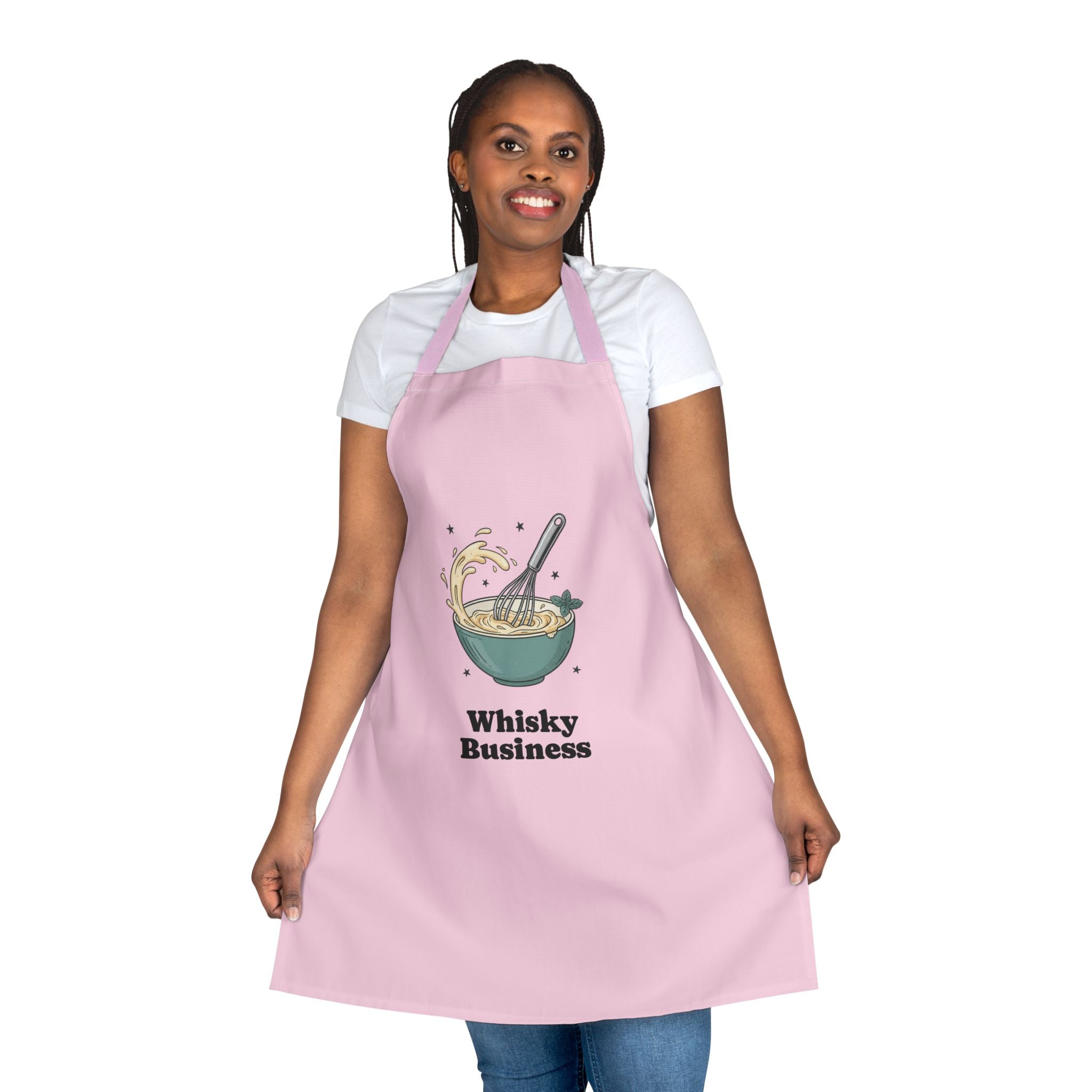 Pink / Apron: “Whisky Business” Cooking Apron - All Over Prints