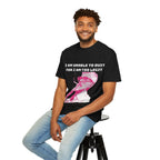 Black / Crew-Neck: ’Too Legit’ - Graphic Tee - T-Shirt