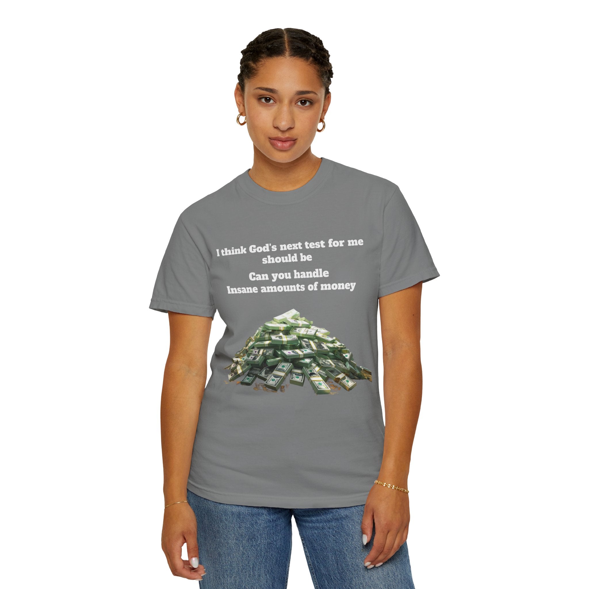 Graphic T-Shirt — "Can You Handle Insane Amounts of Money"