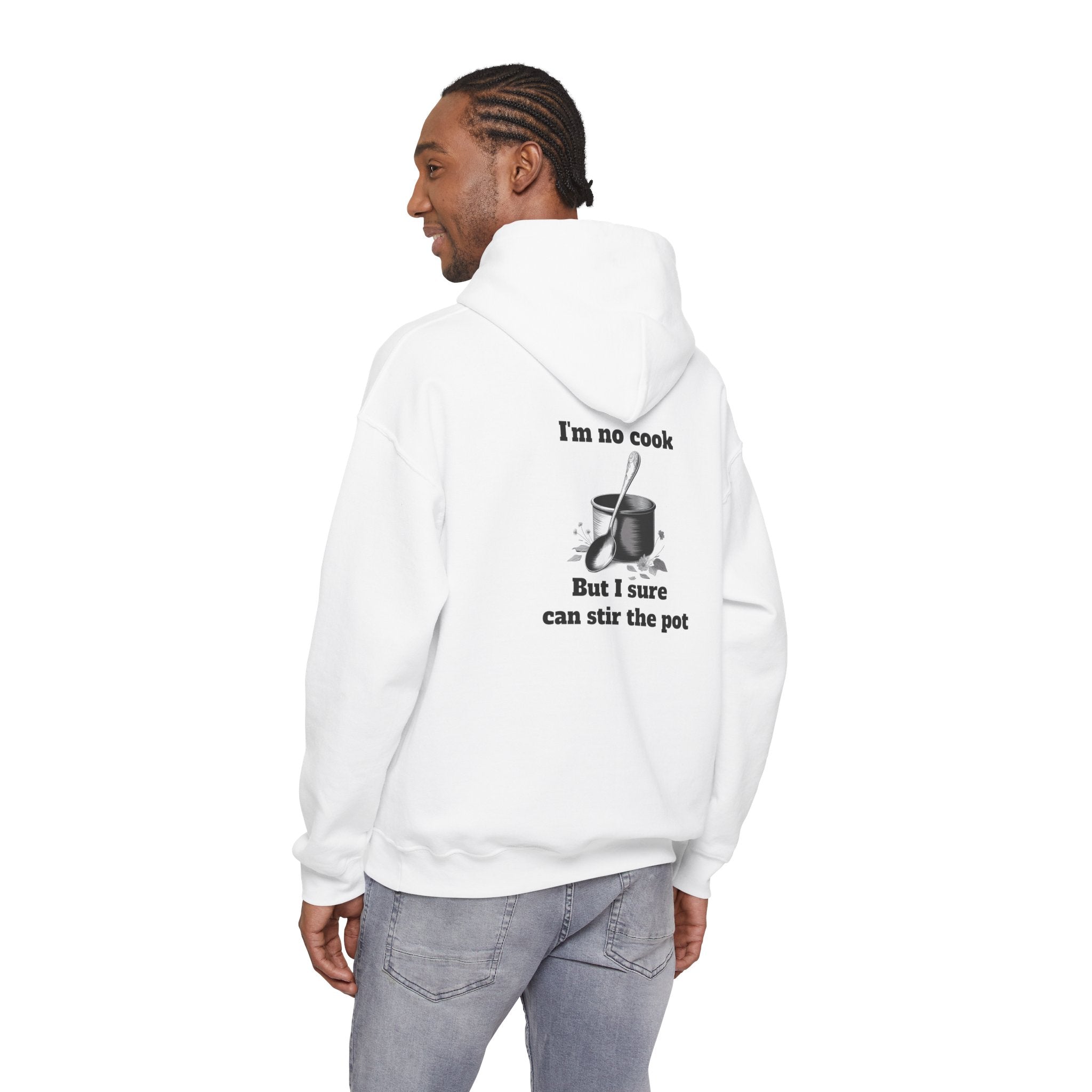 White / Hoodie: “Stir the Pot” - Unisex Heavy Blend™ Hooded Sweatshirt - Hoodie