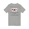 Athletic Heather / V-Neck: Marriage Humor - ’Hot Hand’ Graphic Tee - V-neck
