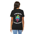 Black Heather / ’A Mind Blown Is A Mind Shown’ Retro Pop Art T-Shirt - T-Shirt