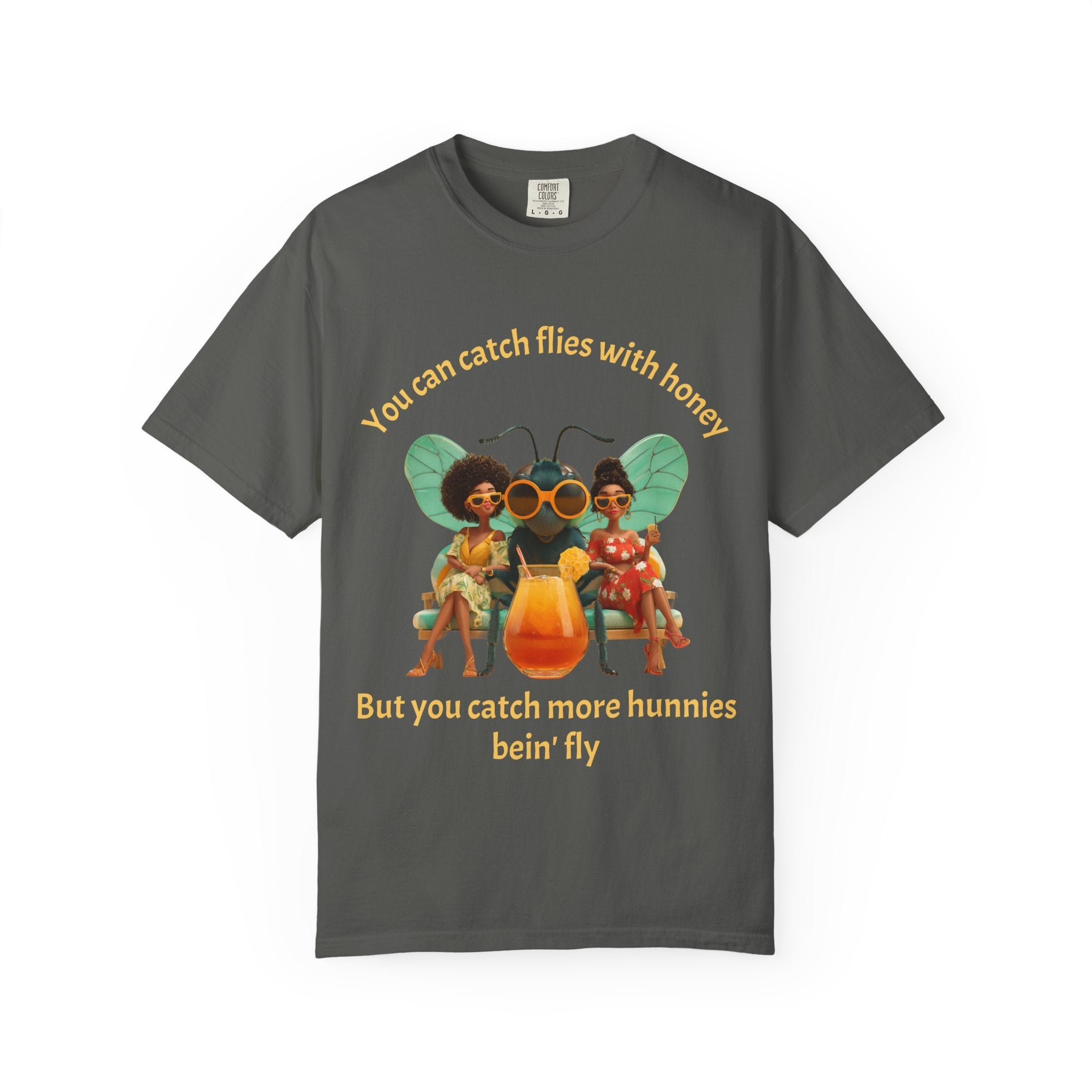 Pepper / Crew-Neck: ’Catch More Hunnies’ - Graphic Tee - T-Shirt