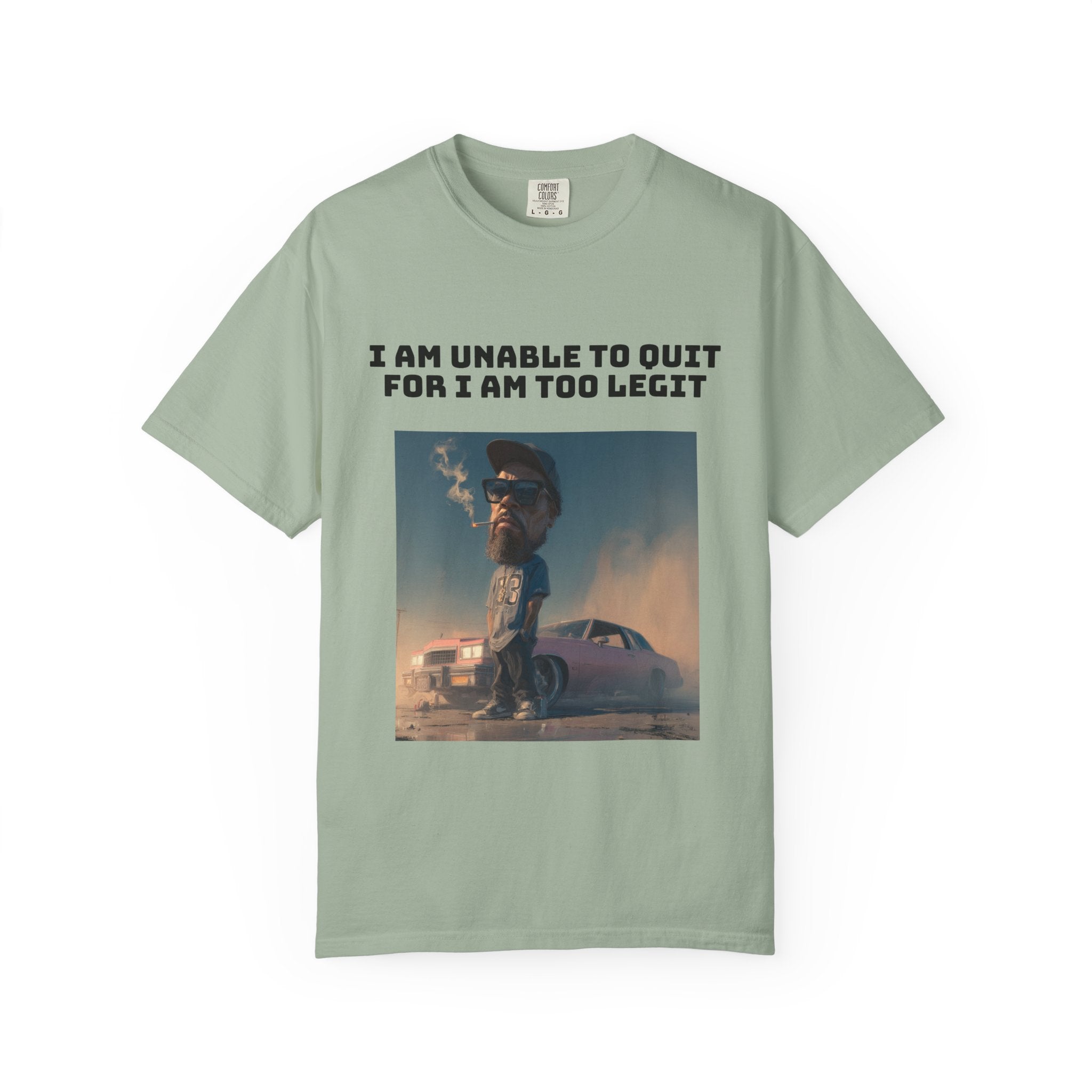 Bay / Crew-Neck: ’Too Legit’ - Graphic Tee - T-Shirt