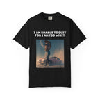 Black / Crew-Neck: ’Too Legit’ - Graphic Tee - T-Shirt
