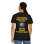 Black / Ibiza Disco Ball Tee, ’The Answer Might Not Be in Ibiza but We Should At Least Check’ - T-Shirt