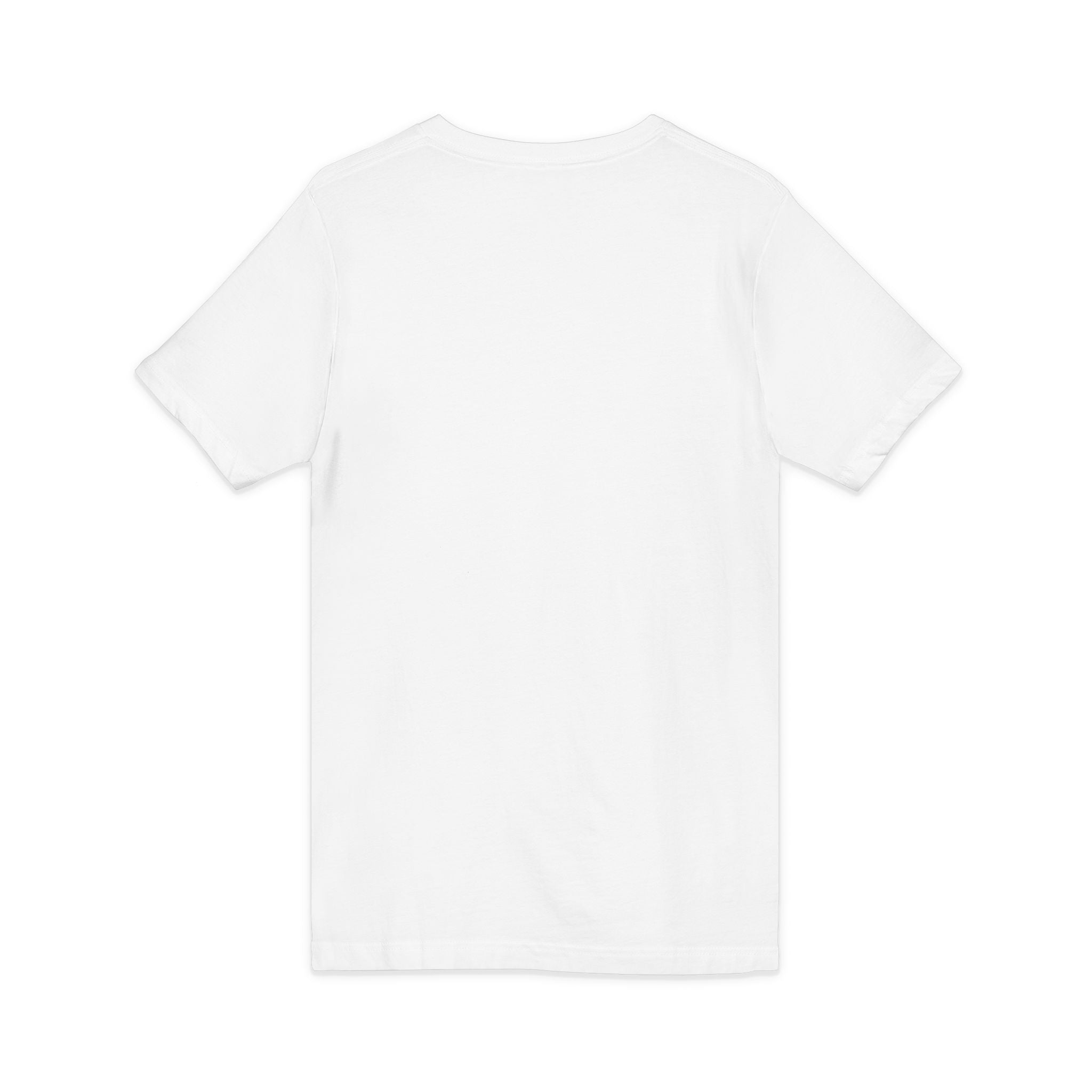 White / V-Neck: ’Watching My Weight’ - Graphic Tee - V-neck